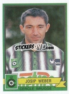 Cromo Josip Weber 93-94 - Belgian Pro League 2019-2020 - Panini