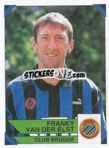 Sticker Franky Van Der Elst 94-95 - Belgian Pro League 2019-2020 n. 363 - Panini