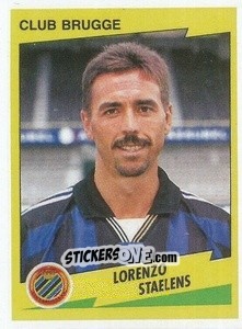 Sticker Lorenzo Staelens 97-98 - Belgian Pro League 2019-2020 - Panini