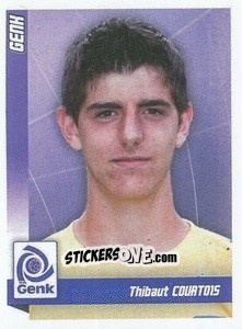 Sticker Thibaut Courtois 10-11 - Belgian Pro League 2019-2020 n. 377 - Panini