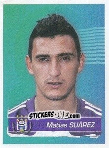 Sticker Matias Suarez 11-12 - Belgian Pro League 2019-2020 n. 381 - Panini