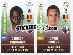 Sticker Derrick Tshimanga / David Hubert - Belgian Pro League 2019-2020 - Panini