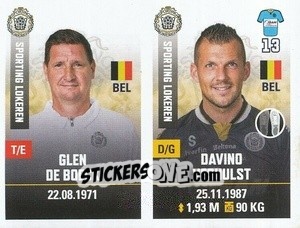 Sticker Glen de Boeck / Davino Verhulst