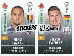 Sticker Mehdi Lazaar / Steven Lewerenz - Belgian Pro League 2019-2020 - Panini
