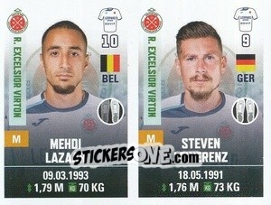 Cromo Mehdi Lazaar / Steven Lewerenz - Belgian Pro League 2019-2020 - Panini