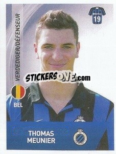 Sticker Thomas Meunier - Belgian Pro League 2019-2020 - Panini