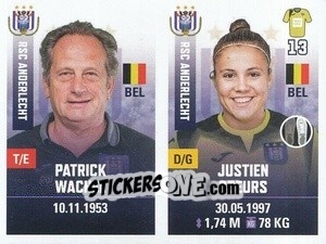 Sticker Patrick Wachel / Justien Odeurs - Belgian Pro League 2019-2020 n. 493 - Panini