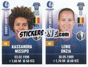 Figurina Kassandra Missipo / Lenie Onzia - Belgian Pro League 2019-2020 - Panini