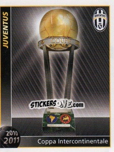 Sticker Coppa Intercontinentale - Juventus 2010-2011 - Footprint