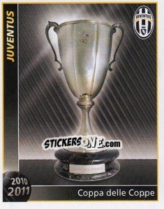 Sticker Coppa delle Coppe - Juventus 2010-2011 - Footprint
