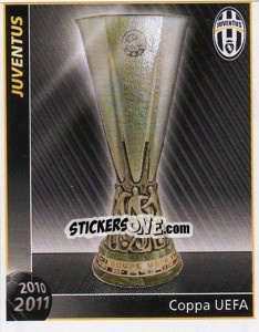 Sticker Coppa UEFA - Juventus 2010-2011 - Footprint