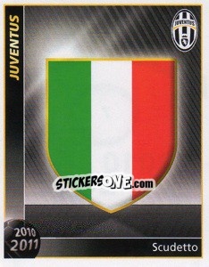 Cromo Scudetto - Juventus 2010-2011 - Footprint