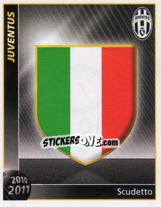 Sticker Scudetto - Juventus 2010-2011 n. 7 - Footprint
