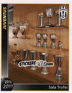 Figurina Sala Trofei - Juventus 2010-2011 - Footprint
