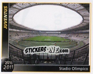 Sticker Stadio Olimpico - Juventus 2010-2011 n. 17 - Footprint