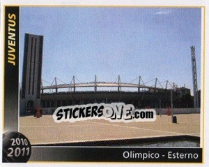 Sticker Olimpico - Esterno - Juventus 2010-2011 n. 18 - Footprint