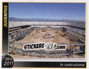 Sticker In Costruzione - Juventus 2010-2011 - Footprint