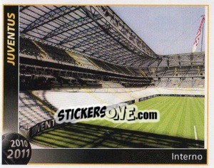Sticker Interno - Juventus 2010-2011 n. 25 - Footprint