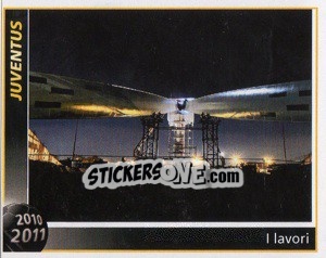 Sticker I Lavori - Juventus 2010-2011 n. 29 - Footprint