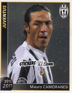 Figurina Mauro Camoranesi - Juventus 2010-2011 - Footprint