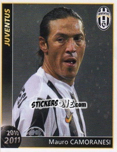 Sticker Mauro Camoranesi - Juventus 2010-2011 n. 42 - Footprint