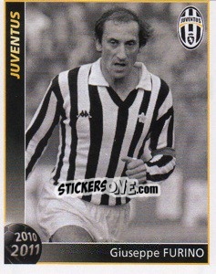 Sticker Giuseppe Furino - Juventus 2010-2011 n. 54 - Footprint