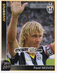 Sticker Pavel Nedved - Juventus 2010-2011 n. 58 - Footprint