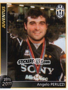 Cromo Angelo Peruzzi - Juventus 2010-2011 - Footprint