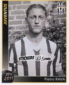 Sticker Pietro Rava - Juventus 2010-2011 - Footprint