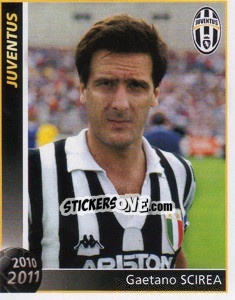 Sticker Gaetano Scirea - Juventus 2010-2011 - Footprint