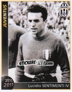 Sticker Luicidio Sentimenti IV - Juventus 2010-2011 - Footprint