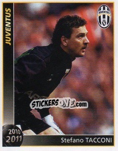 Sticker Stefano Tacconi - Juventus 2010-2011 n. 73 - Footprint