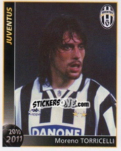 Sticker Moreno Torricelli - Juventus 2010-2011 n. 75 - Footprint