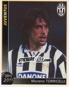 Sticker Moreno Torricelli - Juventus 2010-2011 - Footprint