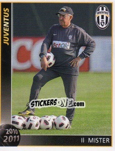 Sticker Il Mister - Juventus 2010-2011 n. 85 - Footprint