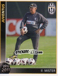 Figurina Il Mister - Juventus 2010-2011 - Footprint