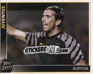 Cromo Buffon - Juventus 2010-2011 - Footprint