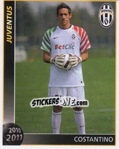 Cromo Costantino - Juventus 2010-2011 - Footprint