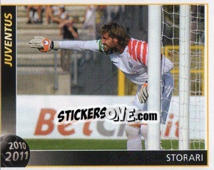 Sticker Storari - Juventus 2010-2011 n. 109 - Footprint
