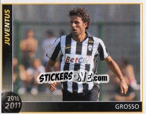 Sticker Grosso - Juventus 2010-2011 n. 129 - Footprint