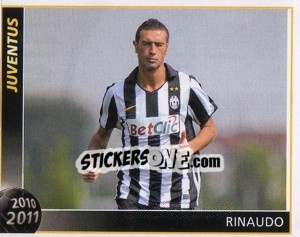 Sticker Rinaudo - Juventus 2010-2011 n. 149 - Footprint