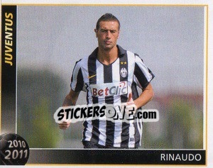 Sticker Rinaudo - Juventus 2010-2011 - Footprint