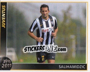 Sticker Salihamidzic - Juventus 2010-2011 n. 194 - Footprint