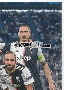 Sticker Juventus Team - Juventus 2019-2020 n. 4 - Euro Publishing