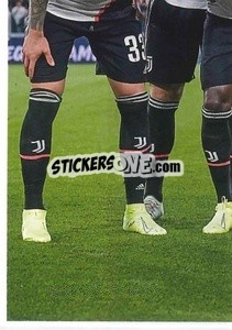 Sticker Juventus Team - Juventus 2019-2020 n. 5 - Euro Publishing