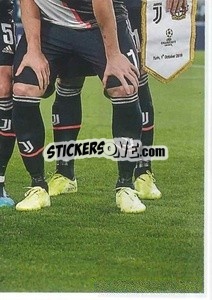 Sticker Juventus Team - Juventus 2019-2020 n. 8 - Euro Publishing
