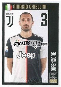 Sticker La Rosa 2019-2020 - Juventus 2019-2020 - Euro Publishing