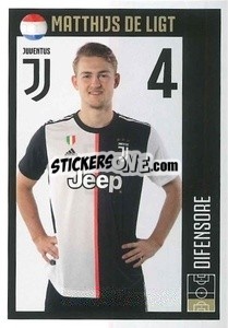 Sticker La Rosa 2019-2020 - Juventus 2019-2020 n. 15 - Euro Publishing