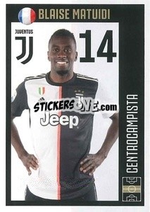 Sticker La Rosa 2019-2020 - Juventus 2019-2020 n. 25 - Euro Publishing