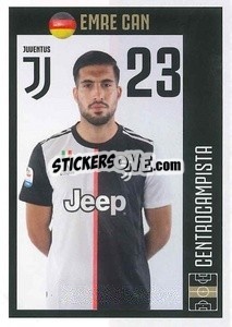 Cromo La Rosa 2019-2020 - Juventus 2019-2020 - Euro Publishing